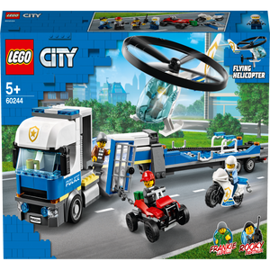 LEGO 60244 City - Polizeihubschrauber-Transport