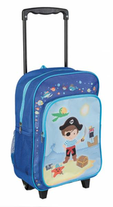 Iden 22045 Idena - Spielen - Rucksack-Trolley - Pirat (blau)