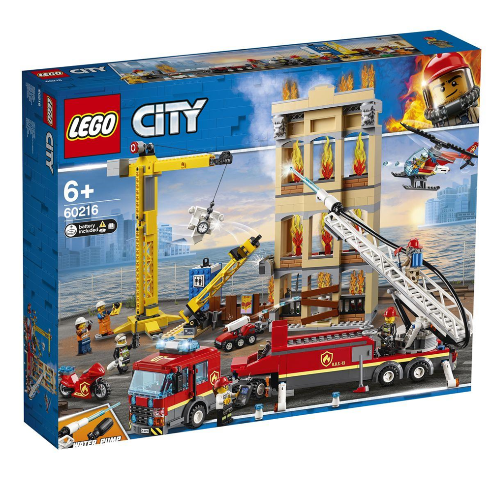 LEGO 60216 City Feuerwehr - Feuerwehr in der Stadt