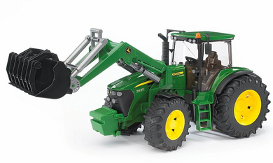 BRUDER 03051 Profi-Serie - John Deere 7930 mit Frontlader